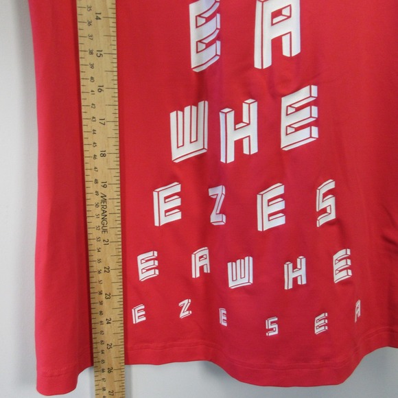 Lululemon Seawheeze Racerback 4 Tank Top Red Women CRB Cool Rare Stripe 112 - Picture 10 of 11
